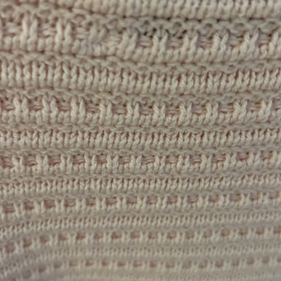 💕Loft light pink sweater size small 100% cotton machine wash cold new with tags - Picture 5 of 8